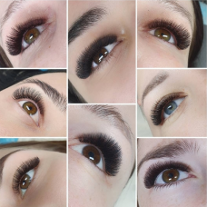 Наращивание ресниц. Техника формирования объемного пучка. Юлия Ведрова