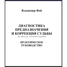 Диагностика предназначения и коррекция судьбы. Владимир Фей по методу Натальи Ладини
