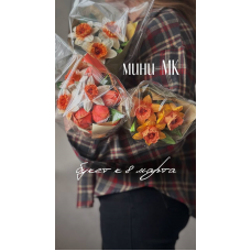 Букет к 8 марта. Анастасия Птица Zephflora
