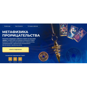 Метафизика прорицательства 2024. Ступень 1. Тариф С Мастером. Александр Салогуб