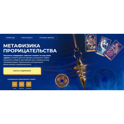 Метафизика прорицательства 2024. Ступень 1. Тариф С Мастером. Александр Салогуб