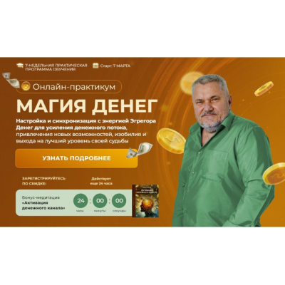 Магия Денег. Пакет с Мастером, 2025 Александр Салогуб