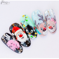 Зимняя сказка. Юлия Кузнецова ParisNail