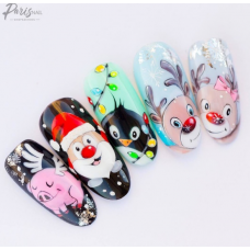 Зимняя сказка. Юлия Кузнецова ParisNail