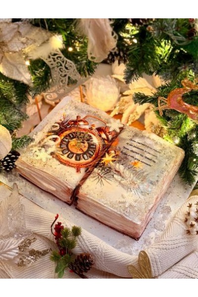 Видеоурок Книга с волшебными часами. Анастасия Политыкина anastasiya_bakery