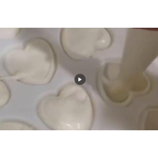 Видеоурок птичьего молока по формам: шарики, сердечки, эскимо. desertmsk