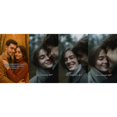 Реалистичный AI-контент. Тариф Стандарт. aIgaciaga