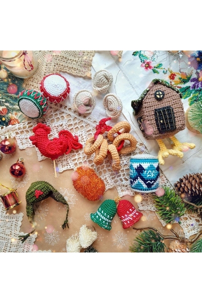 Ёлочные игрушки Россия. Яна Баталова