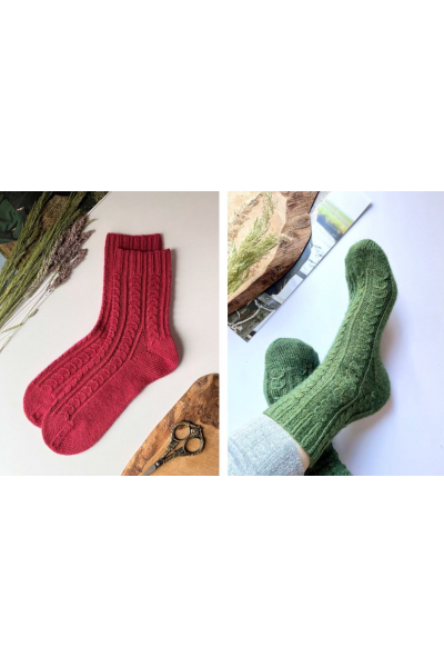 Носки trento socks. Таня Единец calzetti_di_lana