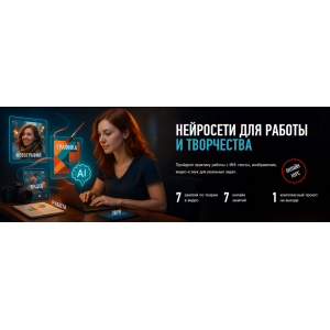 Нейросети для работы и творчества 2025 Антон Мартынов profileschool