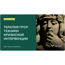 Терапия ПТСР техники кризисной интервенции. Ольга Шех НИЦ ВЕИП
