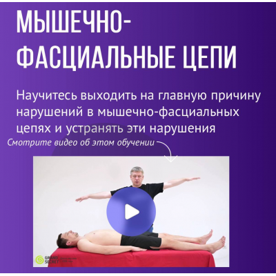 Мышечно-фасциальные цепи. Максим Волков Grand Secret