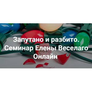 Запутано и разбито. Елена Веселаго Институт Открытого Поля
