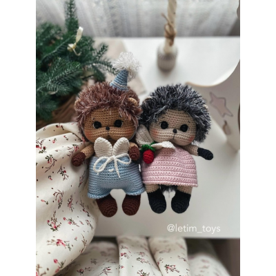 Ёжики. Леся Коновалова Letim_toys