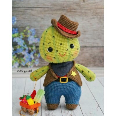 Кактус Ричи. Клара Гуржий KlaraGuruToys