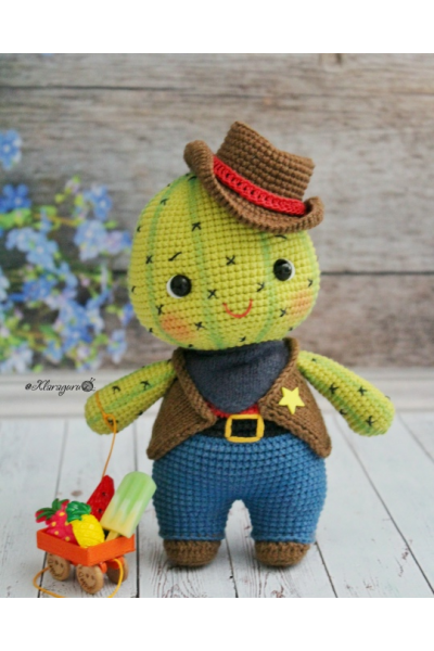 Кактус Ричи. Клара Гуржий KlaraGuruToys