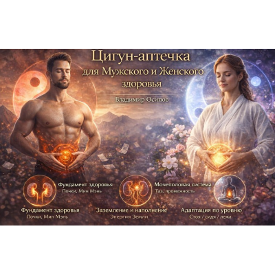 Цигун-аптечка для Мужского и Женского здоровья. Тариф Стандарт. Владимир Осипов