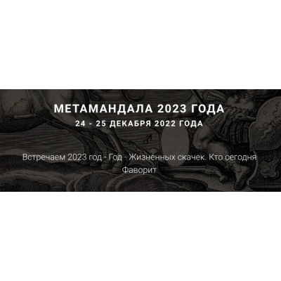 МетаМандала 2023 года. Ирина Бердина  МетаПортрет