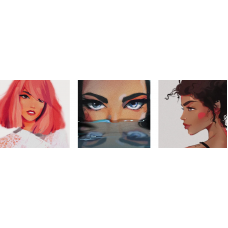 Авторский курс по иллюстрации — портрет для программы procreate. Тариф Самостоятельный. Виктория Шубина