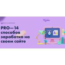 PRO—14 способов заработка на своем сайте. Тариф Бизнес. Юлия Литвина