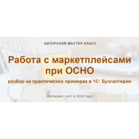 Работа с маркетплейсами при ОСНО 2024. Ольга Шулова, Алина Календжан, учетбеззабот
