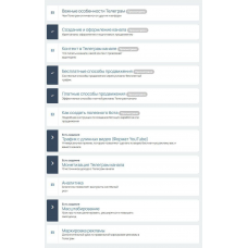 Освой технологию продвижения экспертных телеграм каналов