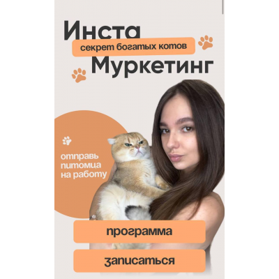 Инста муркетинг. Секрет богатых котов. Тариф Я сам! И без тебя справлюсь. Светлана Герасимова