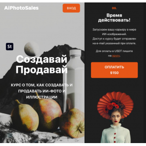 Создавай Продавай. AiPhotoSales
