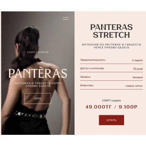 Растяжка и гибкость через призму балета. Panteras. Stay Healthy