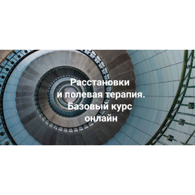 Расстановки и полевая терапия. Базовый курс 2024. Тариф Только теория. Елена Веселаго