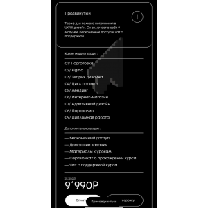 UX/UI-дизайнер. Тариф Продвинутый. Анастасия Виноходова, Stasea Courses