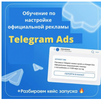 Обучение Telegram ads. БС. Денис Смирнов