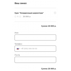 Координация директора. Оксана Лихачева, EASY managment
