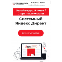Системный Яндекс Директ. Тариф База. Ирина Максимова, Дмитрий Румянцев, Точка доступа