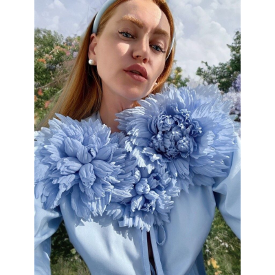 Цветок из ткани. Пион New. Таня Соколова