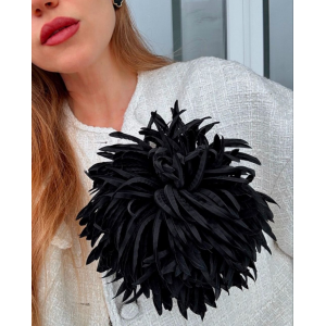 Цветок из ткани. Астра облачко. Таня Соколова