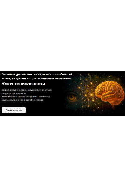 Ключ гениальности. Михаил Пелехатый, Институт Современного НЛП
