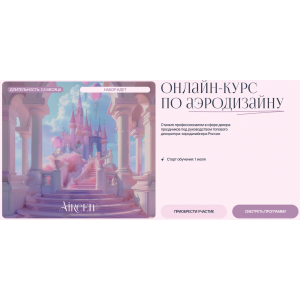 Онлайн-курс по аэродизайну. Тариф VIP. Айрин Шевцова, Aireen Decor School