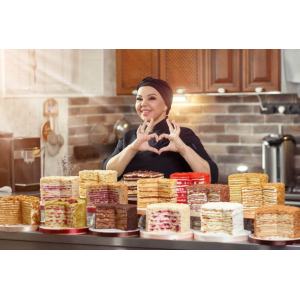 В гостях у сказки. Наполеоны + медовики + Фабрика мороженого. Тариф Комбо. Ксюша Лобачева, vkus_lobacheva