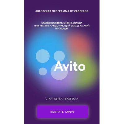 Освой Авито. Август 2025. Тариф Профи. Павел Ларин, Алина Рязанова