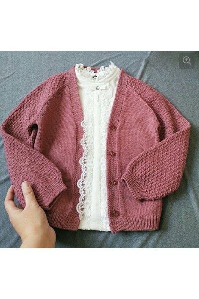 Детский кардиган Весенний #spring_cardi. Ольга Полякова @poliakova_knit