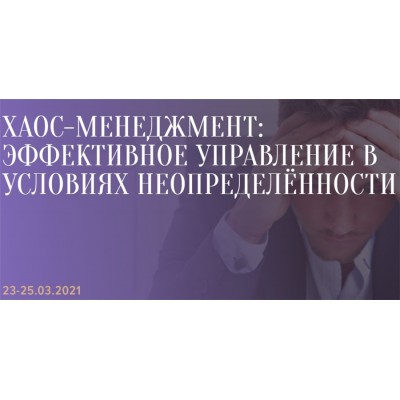 Хаос-менеджмент: эффективное управление в условиях неопределённости. Александр Фридман Синергия