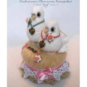 Мастер-класс Счастливы вместе (игольница №1). Светлана Комарова Мастер-класс Счастливы вместе (игольница №1). Светлана Комарова