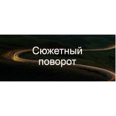 Сюжетный поворот. Курсы писательского мастерства