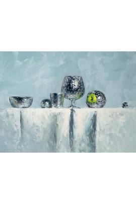 Трамвай в вечернем городе. Татьяна Зубова ZartSchool