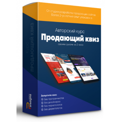 Авторский курс. Продающий квиз своими руками за 2 часа. Пакет гуру. Александр Дейнека Paradigma