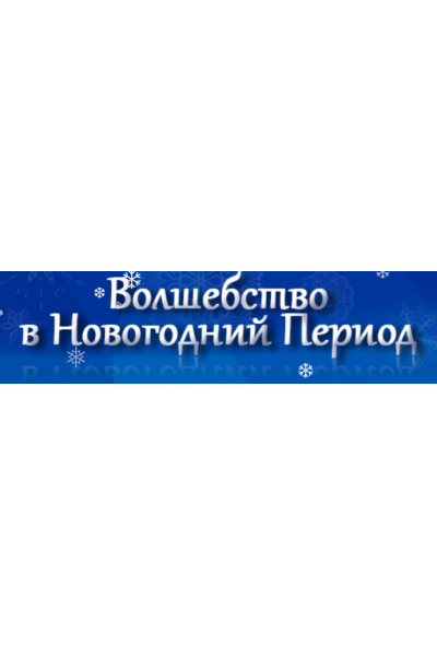 Волшебство в новогодний период. Юлия Воронина