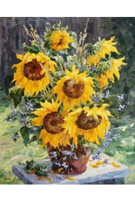 Подсолнухи. Татьяна Зубова ZartSchool