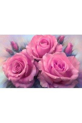Розовые розы. Татьяна Зубова ZartSchool