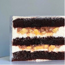 Торт Банановый брауни. Алена Чувагина Angel Cookie